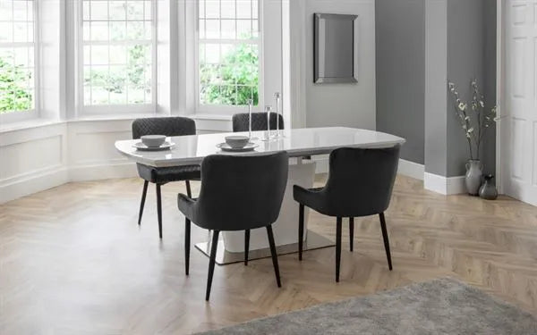 Como High Gloss Extending Table