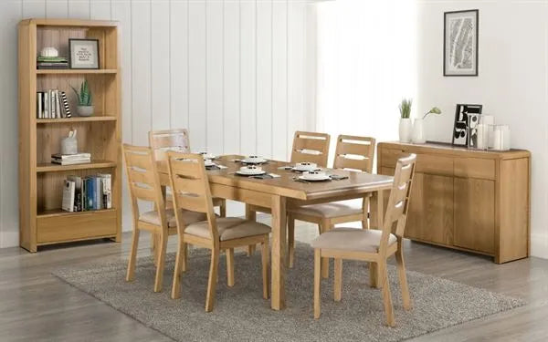 Curve Oak Dining Table