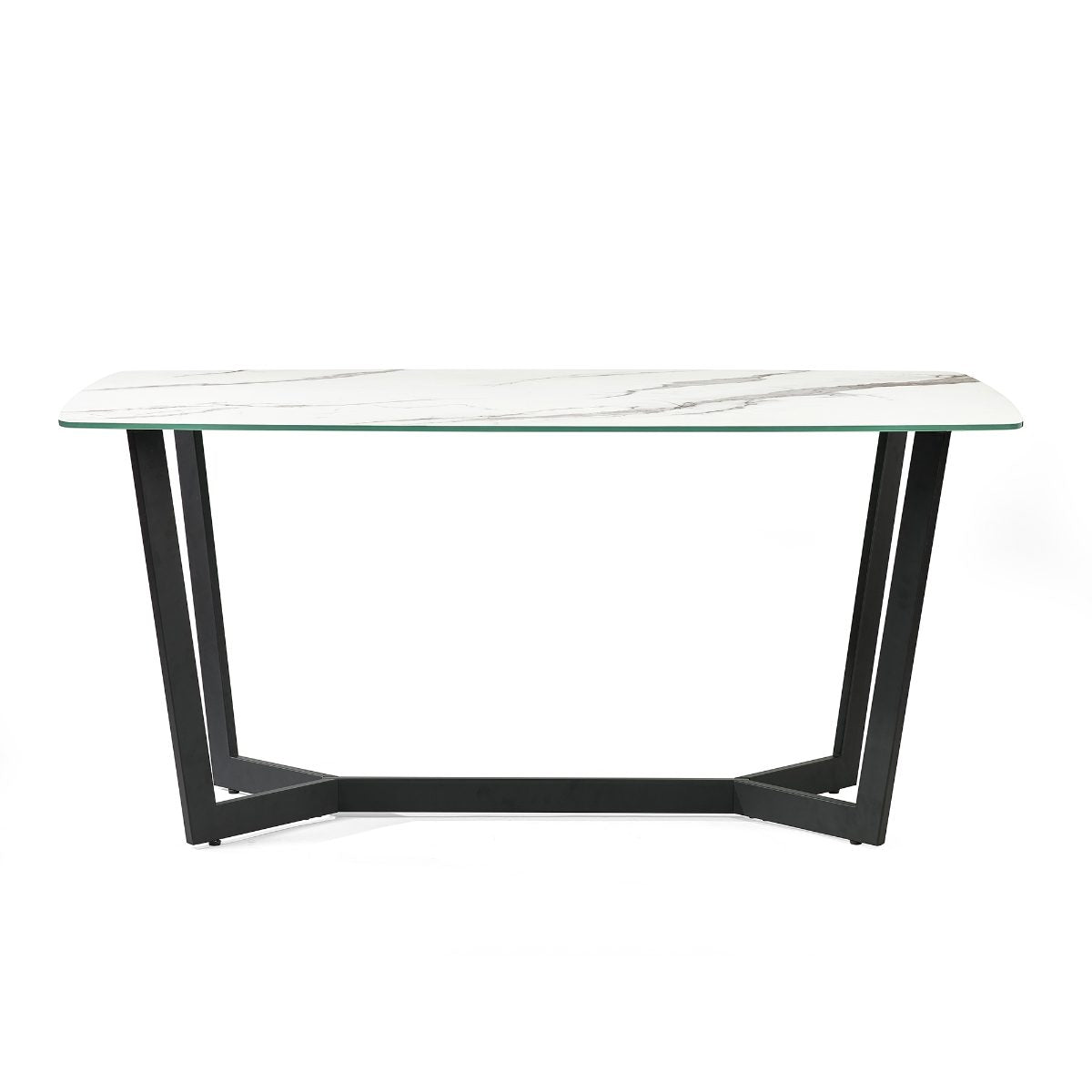 Olympus Dining Table - White Marble