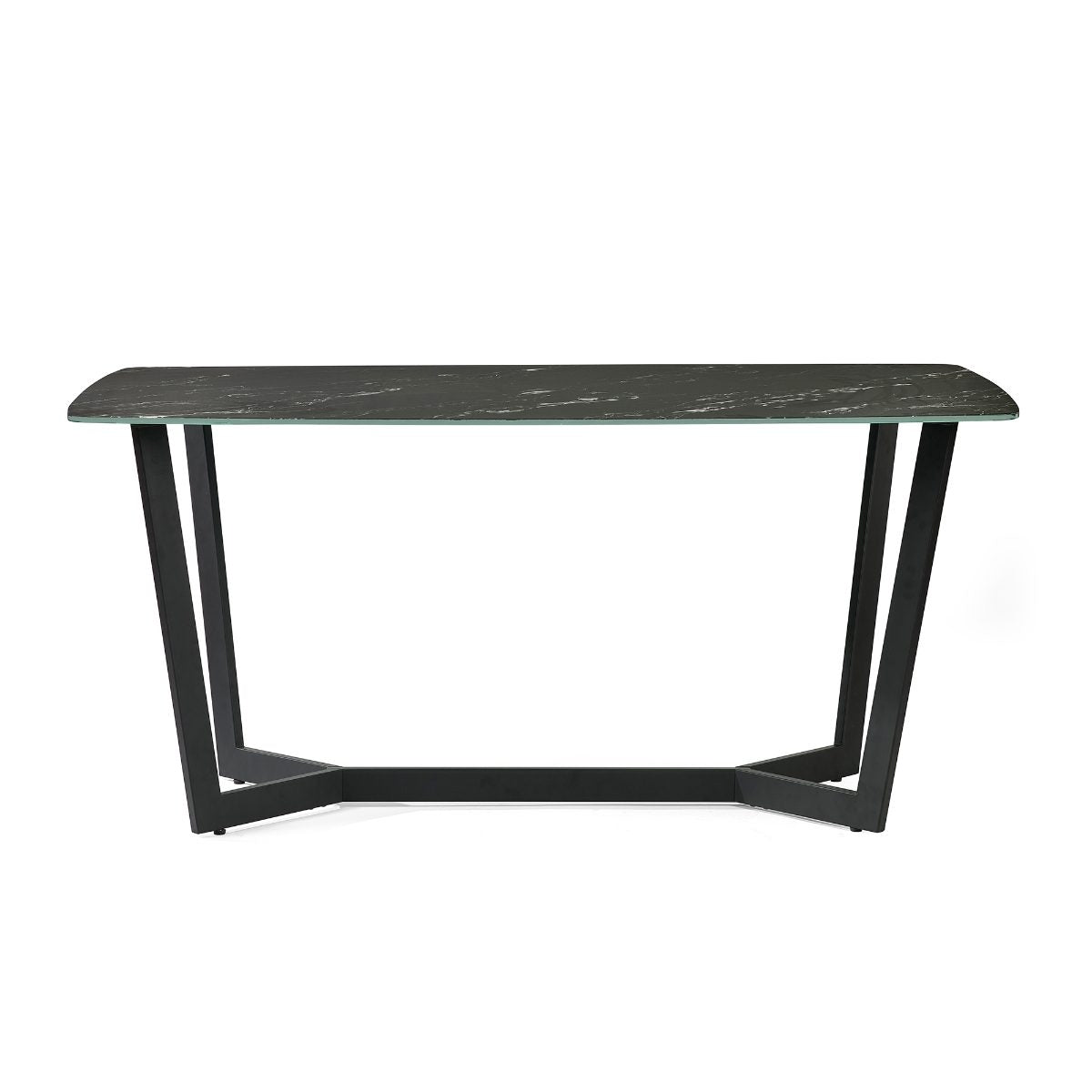 Olympus Dining Table - Black Marble