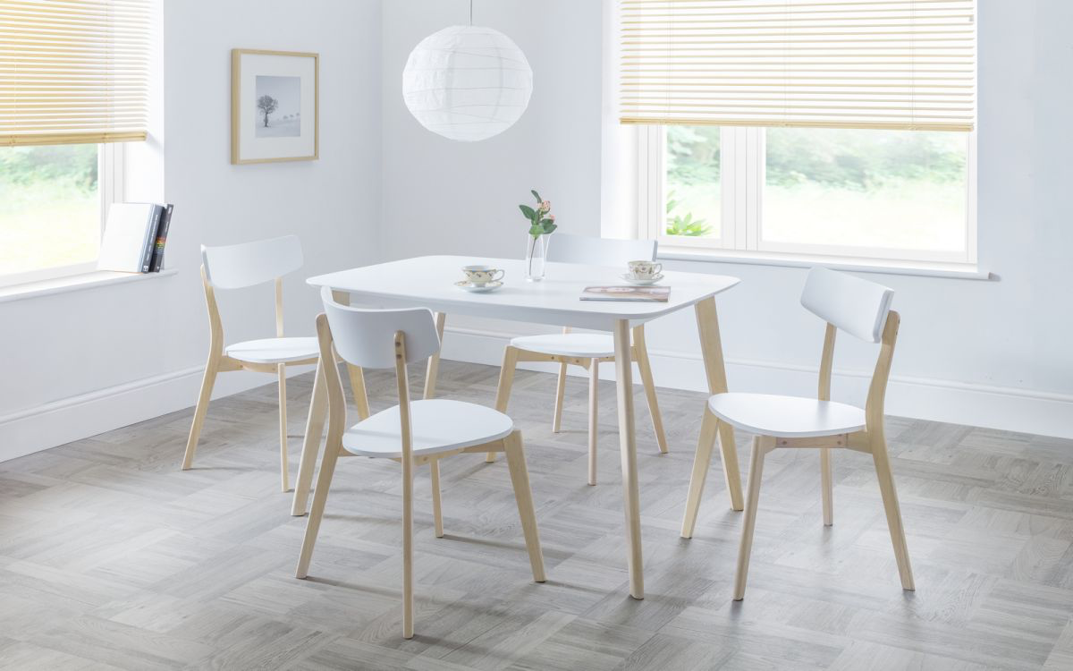 Casa Rectangular Dining Set (4 Chairs)