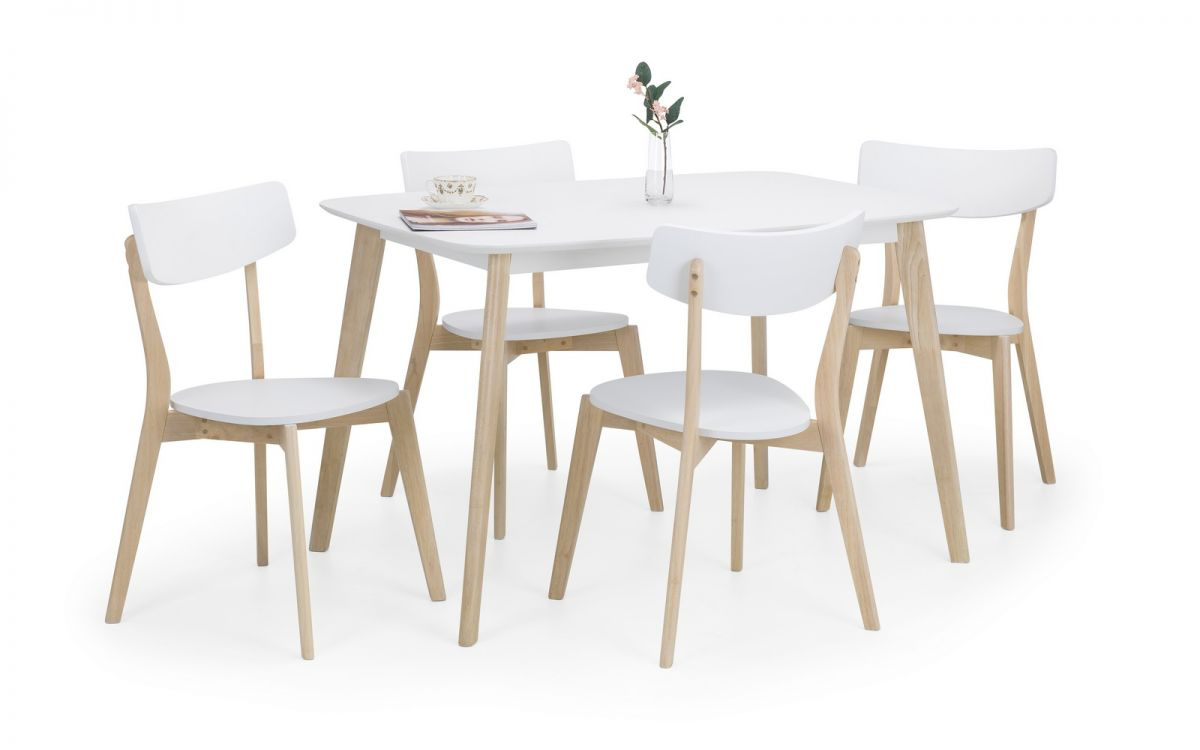 Casa Rectangular Dining Set (4 Chairs)