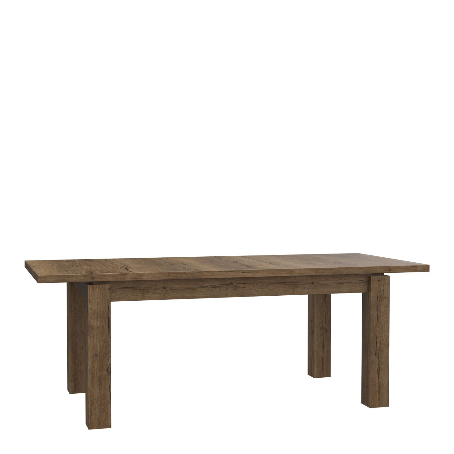 Corona Extending Dining 160-207cm Table in Tabak Oak