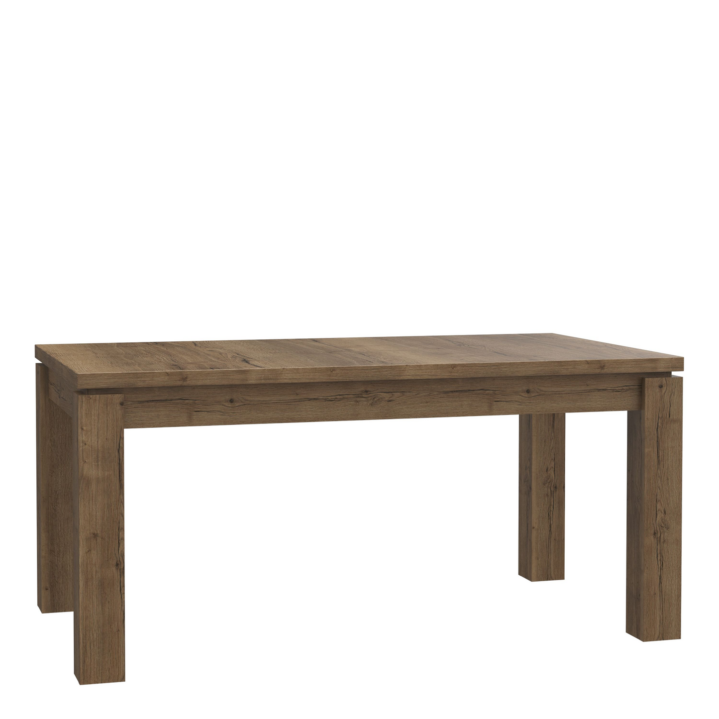 Corona Extending Dining 160-207cm Table in Tabak Oak