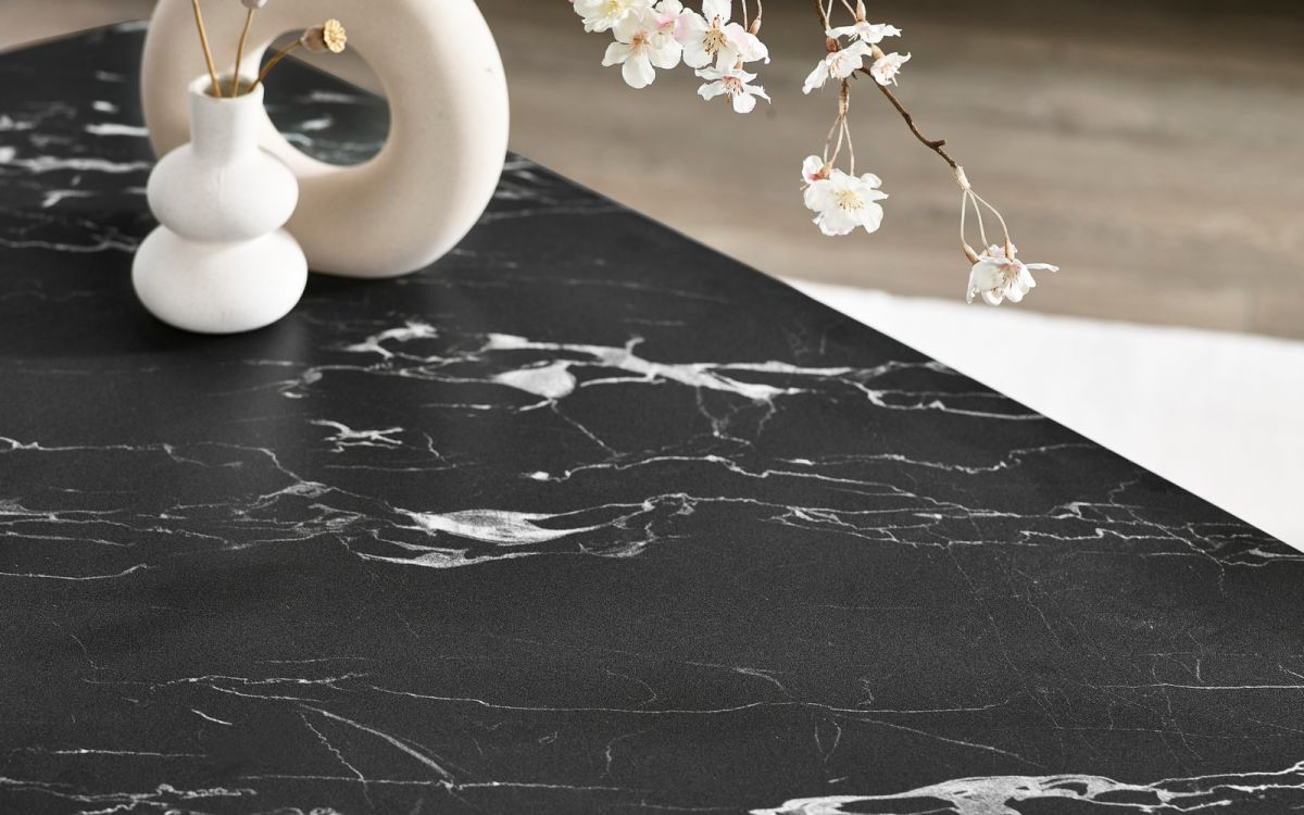 Olympus Coffee Table - Black Marble