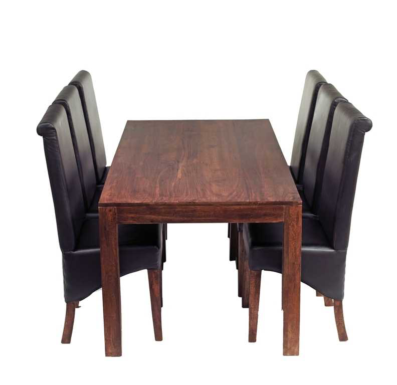 Toko Dark Mango Large Dining Table