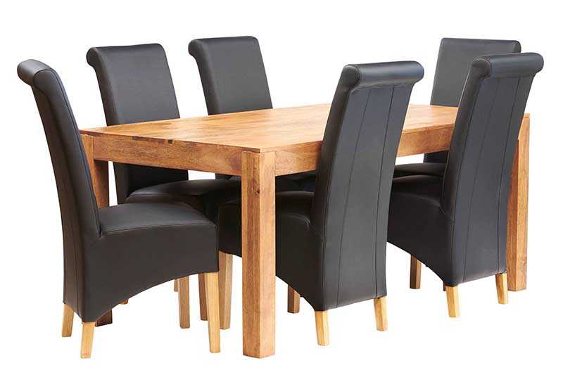 Toko Light Mango Large Dining Table 6ft (180cm)