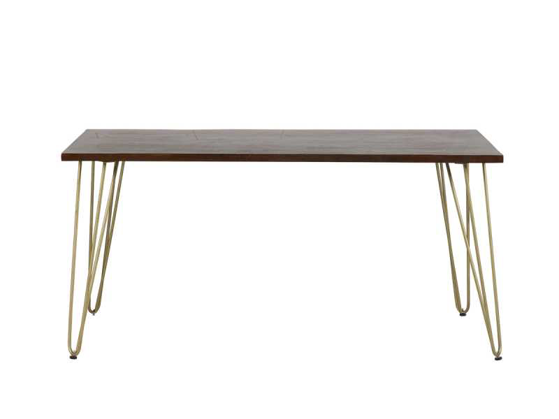 Dark Gold Dining Table