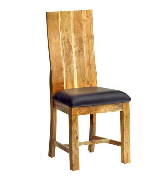 Natural Acacia Dining Chair (2pk)