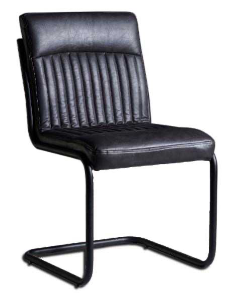 Dark Grey Dining Chair