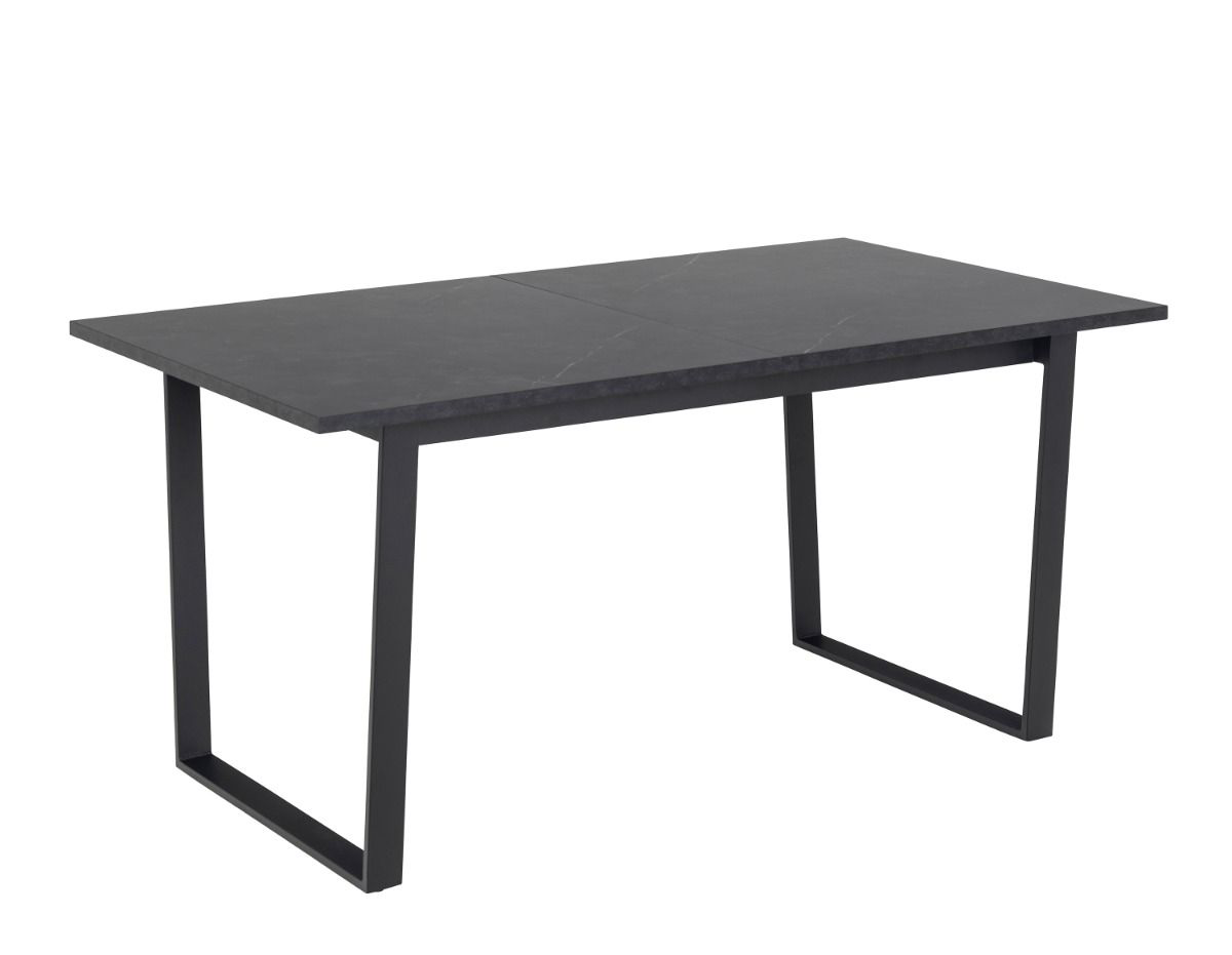 Amble Dining Table with Black Marble Effect