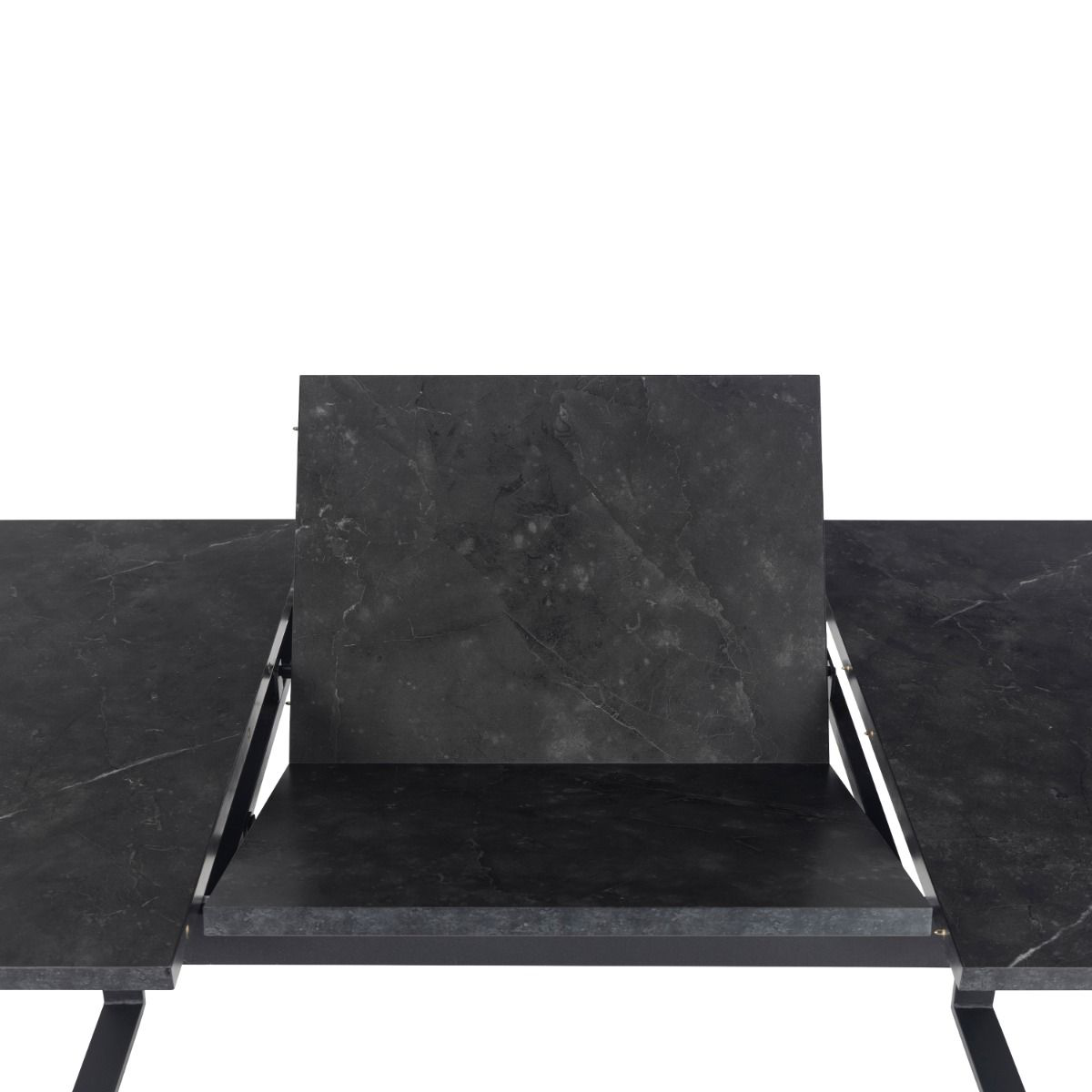 Amble Dining Table with Black Marble Effect