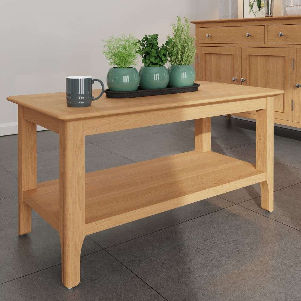 Light Oak Coffee Table