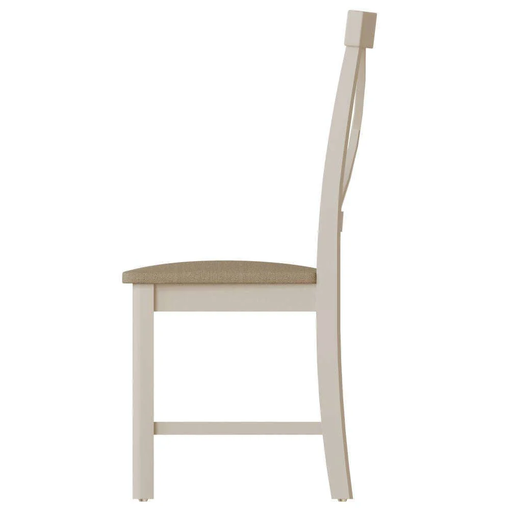 Cross Back Dining Chair Truffle