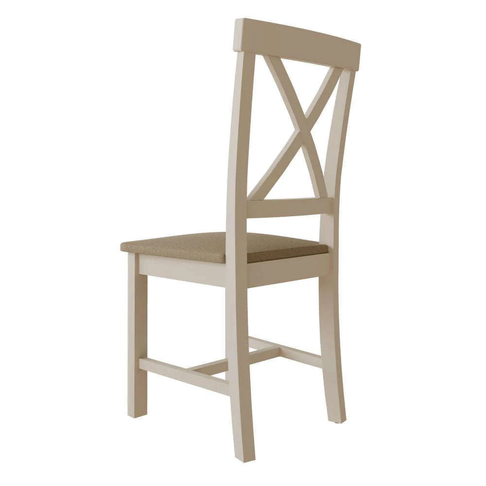 Cross Back Dining Chair Truffle