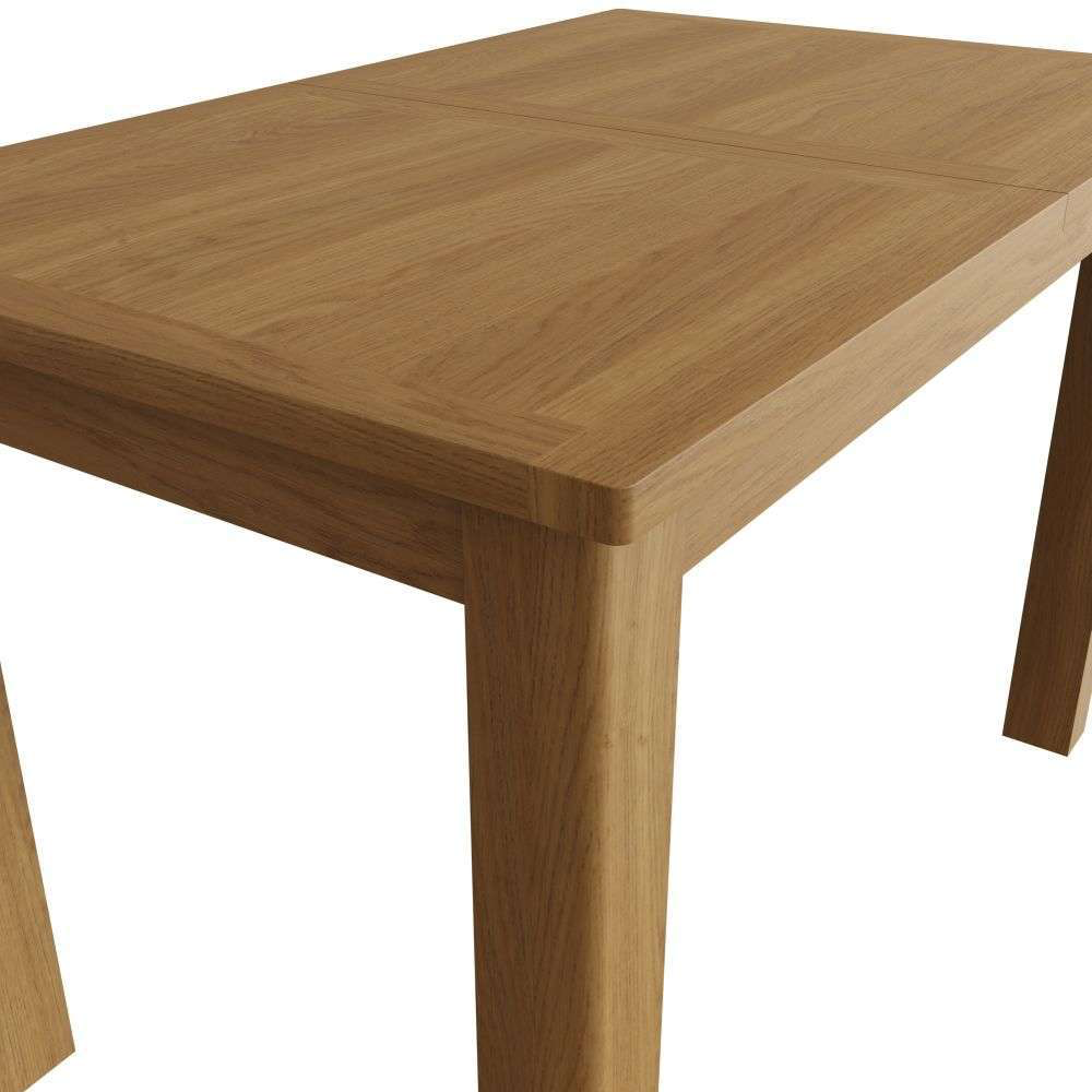 Rustic Oak Extending Dining Table